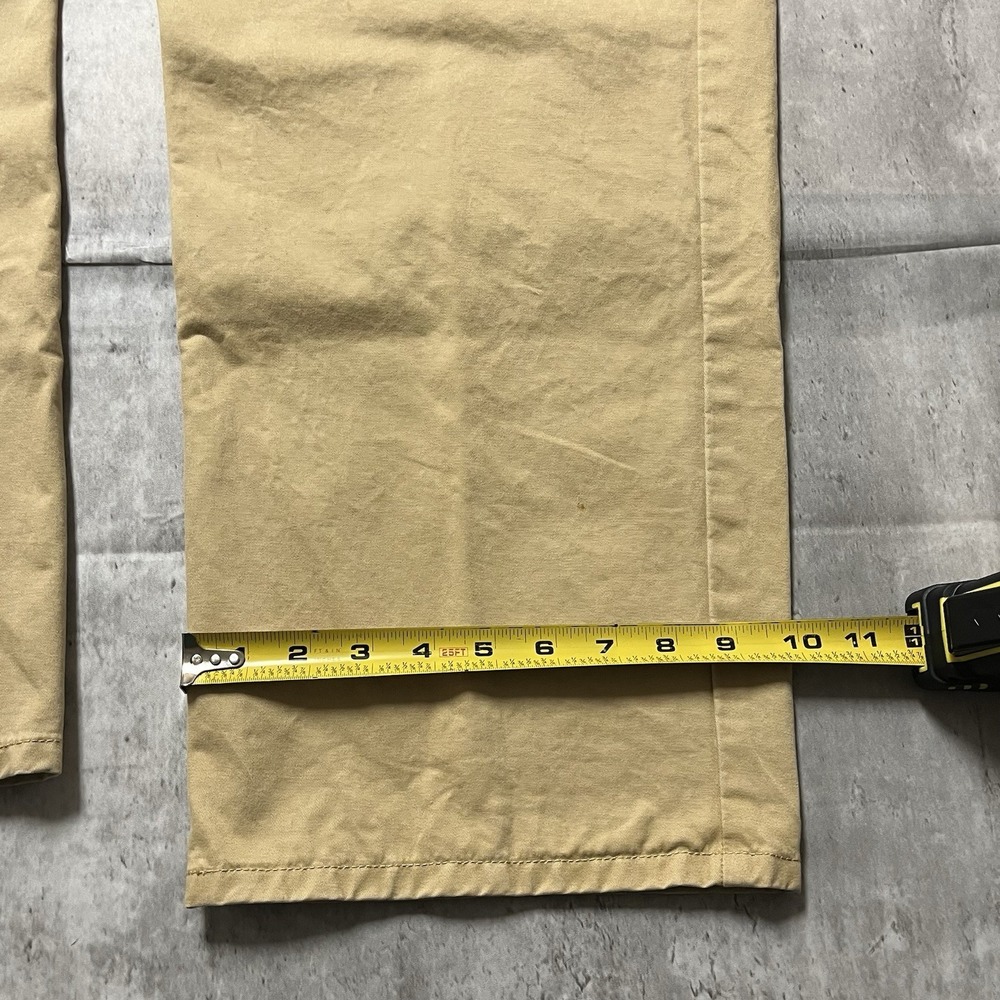 L.L.Bean Straight Fit Jeans Classic Casual Pants Beige Size 40x29 - Picture 2 of 10